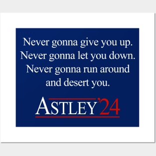 Rick Astley '24 Posters and Art